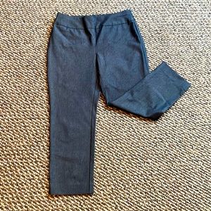 Chicos So Slimming Denim stretch Capris Pant NWOT